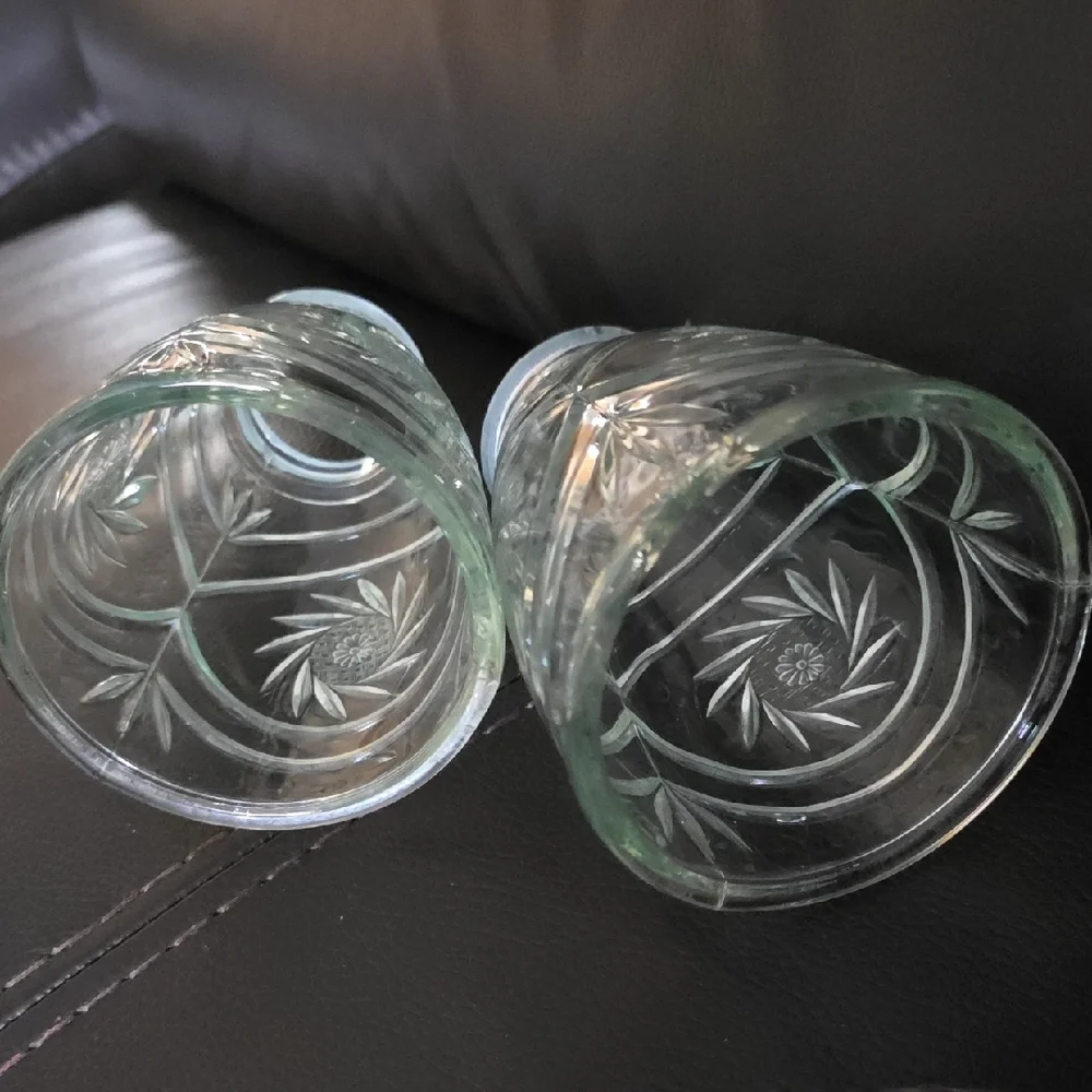 Clear Glass Light Globe Set
